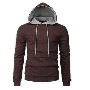 เสื้อฮู้ดผู้ชายสำหรับฤดูหนาว ผ้าระบายอากาศเป็นมิตรกับสิ่งแวดล้อม แขนยาว มีกระเป๋า  รับสกรีนโลโก้และงานพิมพ์ - Product Image 2