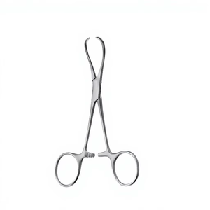 12.5cm Gold Handle Manual Reusable Stainless Steel Surgical Instruments Sutures Needle Holder Class I High-Temperature - Product Image 4
