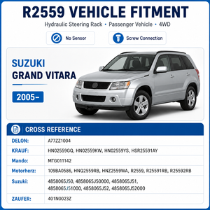 48580-65J50 48580-65J51 Cremallera <span class=keywords><strong>de</strong></span> dirección asistida LHD para <span class=keywords><strong>Suzuki</strong></span> Grand <span class=keywords><strong>Vitara</strong></span> JT 2.0 2.4 06-13 Conjunto <span class=keywords><strong>de</strong></span> <span class=keywords><strong>caja</strong></span> <span class=keywords><strong>de</strong></span> dirección - Product Image 6