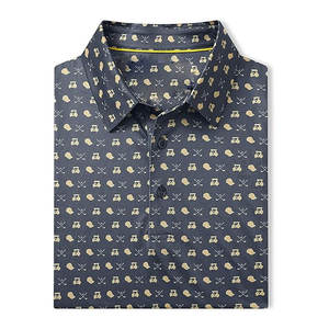 Vêtements de sport décontractés quotidiens, polo de golf pour homme, haut respirant à manches courtes, polo de golf pour homme - Product Image 4