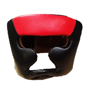Casque d'entraînement de boxe 2026 au meilleur prix, protection intégrale du visage en cuir de haute qualité avec logo personnalisé pour la boxe et le MMA - Product Image 2