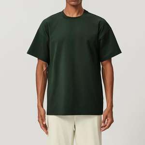 Camiseta de Hombre Personalizada con Logotipo, de Alta Calidad, 100% Algodón Tejido, Talla Grande, Manga Corta, Estilo Casual Elegante, Ropa Urbana - Product Image 2