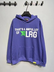 Sudadera con Capucha de Alta Calidad, 100% Algodón, Estilo Urbano, para Hombre, con Estampado 'THAT'S a AWFUL LOT of COUGH SYRUP' - Product Image 3