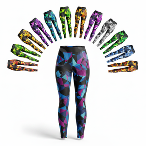 Leggings de compression Pro Felt sur mesure pour le fitness, le yoga, la course et l'haltérophilie – Vente en gros de pantalons ajustés pour la gym - Product Image 1