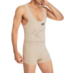 Vente en gros de maillots de lutte personnalisés de haute qualité en spandex/polyester 220g, séchage rapide, légers, pour la vente en ligne - Product Image 5