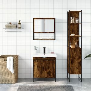 Conjunto de Muebles de Baño en Roble Ahumado - Product Image 3