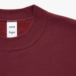 Sweat-shirt à col rond surdimensionné pour homme, de qualité supérieure, tendance, respirant, 100% coton, écologique, anti-rides, service Ome - Product Image 2