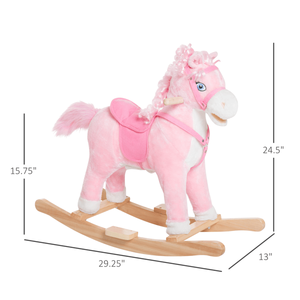 Caballo balancín de madera para montar - Product Image 2