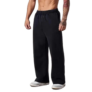 Pantalon décontracté pour homme, jogging, taille élastique, grande taille, vêtements de sport amples, collection hiver Aumter - Product Image 1