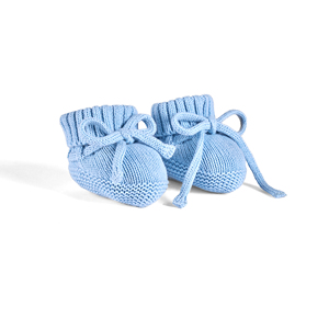 Chaussettes décontractées pour bébé, écologiques, 100 % coton tricoté, ODM Vietnam, couleur personnalisée, chaussons d'hiver standard 0-3M, tricotés à la main - Product Image 1