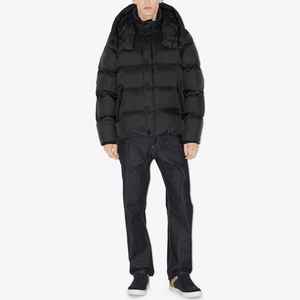 Nouvelle Arrivée Personnalisée – Doudoune Longue Homme Hiver Chaude Imperméable à Capuche Col Montant en Duvet d'Oie Nylon Coupe Ample - Product Image 2