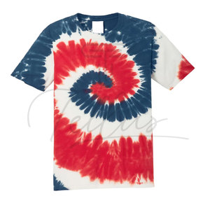 T-shirts Tie Dye décontractés d'été, T-shirts oversize personnalisés délavés à l'acide, T-shirts Tie Dye pour femmes - Product Image 5