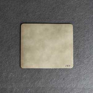 Elegant Brown Leather <b>Mouse</b> <b>Pad</b> Vintage Style Desktop Mat Durable Construction For Laptop And Desktop Users LMPD-0042D - Product Image 1