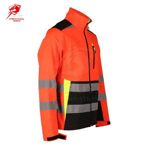 Vestes de sécurité respirantes, veste de travail haute visibilité avec coupe confortable pour travaux routiers, construction, entretien et activités de plein air - Product Image 2