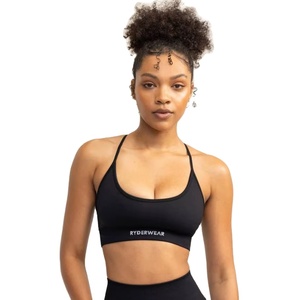 Conjuntos de Yoga de cintura alta reversibles para mujer, venta al por mayor, ropa activa de Fitness con cuello en forma de V, Sujetador deportivo para levantar la cadera, ropa de gimnasio de talla grande - Product Image 1