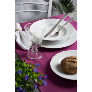 Excelsa Camino de Mesa Color Panamá Algodón 140x45 Cm Violeta - Product Image 3