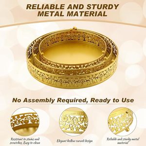 Soporte Decorativo para Tartas, Ideal para Decoración de Mesa de Postres, Perfecto para Tartas, Cupcakes y Exhibición en Fiestas - Product Image 3