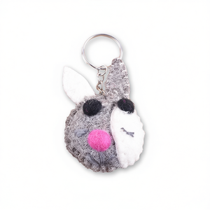 Felt Fish Design Plush <b>Key</b> <b>Chain</b> Unique and Stylish <b>Key</b> Ring - Product Image 2