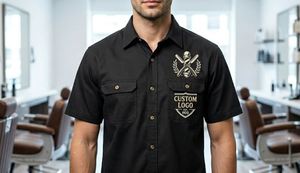 Bata de Barbero con Logotipo Personalizado - Product Image 2