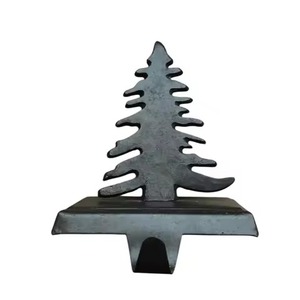Handmade <b>Christmas</b> <b>Stocking</b> <b>Holder</b> Metal Craft for Holiday Decoration Collection - Product Image 3