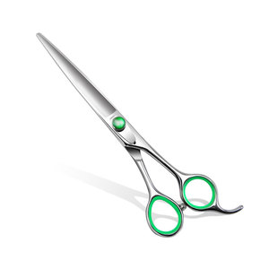 Easy to Use Premium Quality Stainless Steel Manual Straight Pet Grooming <b>Scissors</b> Durable Eco-Friendly - Product Image 1