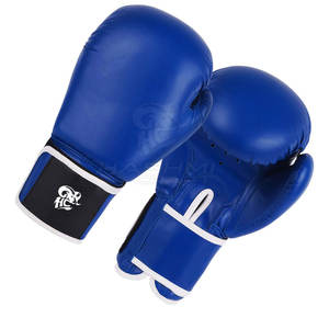 Guantes de boxeo de cuero premium diseñados para luchadores, entrenadores y atletas con acolchado que absorbe los impactos y brinda comodidad. - Product Image 6