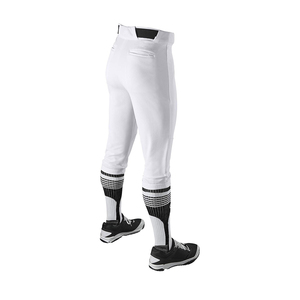 Pantalon de baseball respirant personnalisé de qualité supérieure, durable, 100 % polyester, avec fermeture éclair, pour sports de plein air - Product Image 2