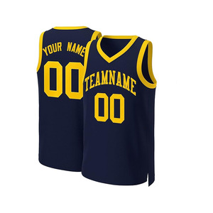 Maillots de basket-ball personnalisés pour hommes Chemises cousues ou imprimées Nom personnalisé Numéro Logo - Product Image 4