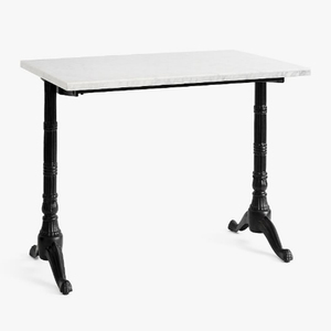 Cast <b>Iron</b> Vintage Design Rectanglur Dining <b>Tables</b> With Marble Top Royal <b>Iron</b> Casted Dining <b>Table</b> 6 Seater Metal Dining <b>Table</b> - Product Image 1
