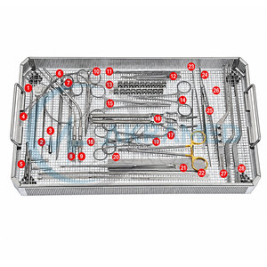 Premium Cranial <b>Neurosurgery</b> <b>Instrument</b> Set for Cranial and Spinal Surgery Stainless Steel CE Certified Surgical Kit - Product Image 1