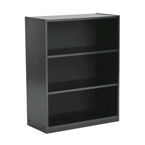 Libreria a Scala in Legno Nero Moderna/Antica per Ufficio/Casa con Ripiani Regolabili - Product Image 2
