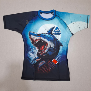 Rashguard personnalisé sublimé pour MMA, BJJ, No-Gi, Grappling, compression, impression intégrale, respirant, séchage rapide - Product Image 6