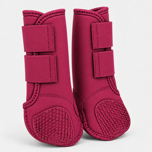 Protège-jambes équestres en néoprène, protections pour les pattes des chevaux, absorption des chocs, soutien pour le saut d'obstacles, la course, l'équitation et l'entraînement quotidien - Product Image 3