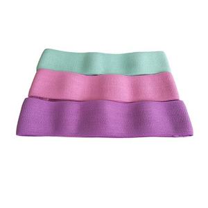 Lot de 3 bandes de résistance pour les hanches, personnalisables avec logo, haute qualité, pour squats et entraînement des fessiers - Product Image 4