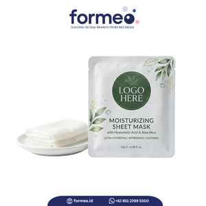 Masque facial hydratant personnalisé à marque privée, masque en tissu pour le visage, soin beauté pour tous types de peau, soin du visage 25g - Product Image 3