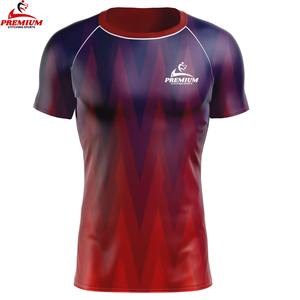 Printed Compression <b>Rash</b> <b>Guard</b> for Men's Long Sleeve Martial Arts Fighting Clothes Spandex/Polyester Quick Dry <b>Rash</b> <b>Guard</b> - Product Image 5