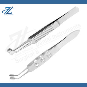 Pinzas Profesionales de Acero Inoxidable para Volumen de Pestañas, Punta Redondeada, Precisión, Ecológicas, Duraderas, con Logotipo Personalizado, Herramienta de Belleza - Product Image 3