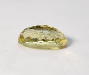 Cuarzo Limón Natural, Forma Ovalada Larga, 25X14.5X11 mm, Gema Suelta para la Elaboración de Joyería - Product Image 6