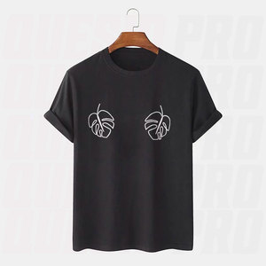 เสื้อยืดแขนสั้นสีพื้นคุณภาพสูง พิมพ์ลายแบบซับลิเมชั่น ระบายอากาศได้ดี สวมใส่สบาย ทรงโอเวอร์ไซส์ รับผลิตแบบ OEM - Product Image 4