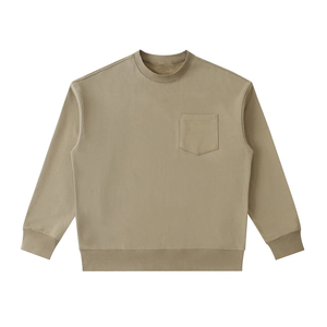 Sweat-shirt personnalisé pour hommes et femmes, délavé à l'acide, 100% coton, printemps, coupe oversize, col rond, streetwear, fabrication OEM ODM - Product Image 1