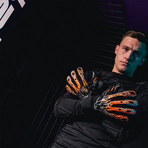 Gants de gardien de but professionnels de nouvelle conception pour adultes, avec protection des doigts, en latex épais, pour le football - Product Image 6