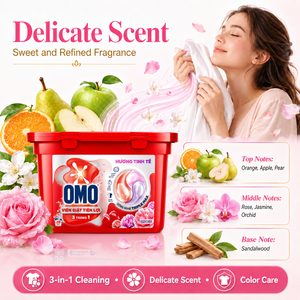 Matic 3-in-1 Laundry <b>Detergent</b> Pods with Delicate Scent 210g x 12 Boxes | Convenient Pre-Measured Format - Product Image 6