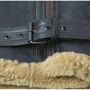 Hexiqon Wholesale Men's <b>B3</b> Canvas <b>Bomber</b> <b>Jacket</b> Breathable Quick Dry High Quality Winter RAF Flight <b>Jacket</b> - Product Image 6