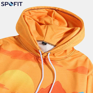 เสื้อฮู้ดดี้ผู้ชายคุณภาพสูงสำหรับฤดูหนาว พิมพ์ลายโลโก้ด้วยเทคนิคฮีททรานเฟอร์ ผ้าฟลีซ เป็นมิตรต่อสิ่งแวดล้อม แห้งเร็ว ผลิตจากโพลีเอสเตอร์ ขายส่ง - Product Image 3