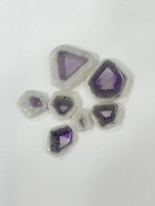 Lote de 20 Piezas de Amatista Natural en Forma de Estrella, Cabujón, 52g, Proveedor Mayorista de Gemas Sueltas para Compradores de China - Product Image 3