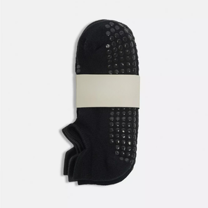 JZVINA Crew Ankle <b>Grip</b> <b>Socks</b> Breathable Mesh Quality Cotton Resistant Anti-Slip Seamless Men Women Pilates Yoga Gym Wholesale - Product Image 4