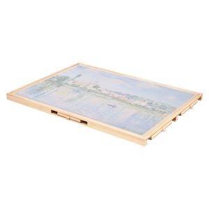Tablero Giratorio Portátil para Rompecabezas de 1000 Piezas con 5 Cajones y Cubierta, Mesa de Madera de 29x21, Accesorios para Rompecabezas para Adultos - Product Image 6