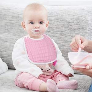 Bavoirs en mousseline pour bébé, 100% bambou, doux et absorbants - Product Image 4