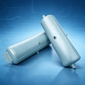 ถังเก็บลมเบรกเหล็ก WAI TICK MALAYSIA JIS G3101 SS400 สำหรับรถบรรทุกหนักและรถกึ่งพ่วง - Product Image 1