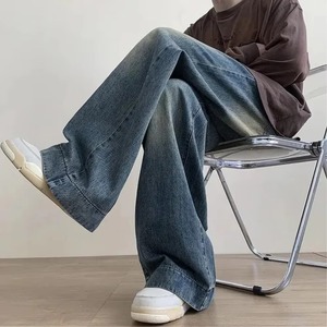 Pantalon décontracté en toile pour homme, style baggy, nouvelle mode, prix abordable, haute qualité, respirant, logo/couleurs personnalisables, léger, tendance du moment - Product Image 2